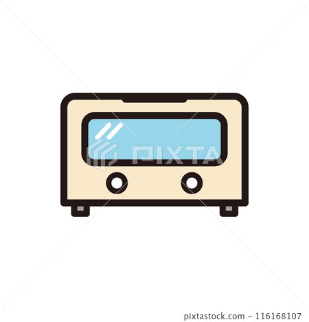 烤箱烤麵包機圖標 116168107