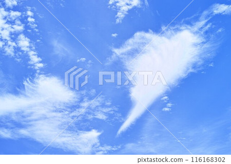 藍色的天空和雲圖像 藍色的天空和雲圖像 116168302