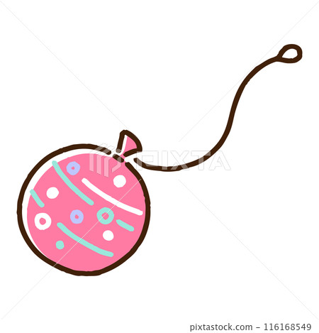 節慶攤位上販售的溜溜球 116168549