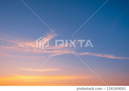 Evening sky Evening sky 116169091