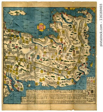 江戶時代東北地區的舊地圖【陸奧、出羽、越後、下野、日立等】 116169403
