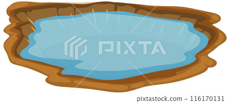 Serene Natural Water Pond Serene Natural Water Pond 116170131
