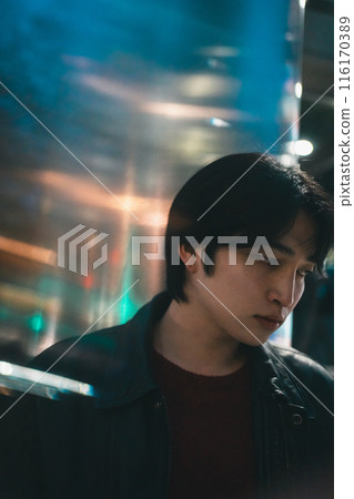 夜晚 夜晚時光 男人 116170389