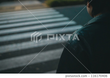 人行橫道 十字路口 交叉 116170406