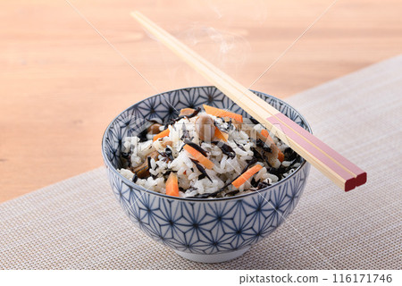 Hijiki rice Hijiki rice 116171746