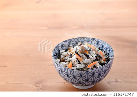 Hijiki rice Hijiki rice 116171747