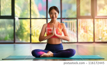 Yoga classroom 116172445