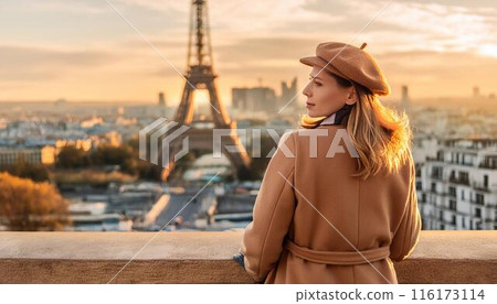 外國美女與巴黎艾菲爾鐵塔 外國美女與巴黎艾菲爾鐵塔 116173114