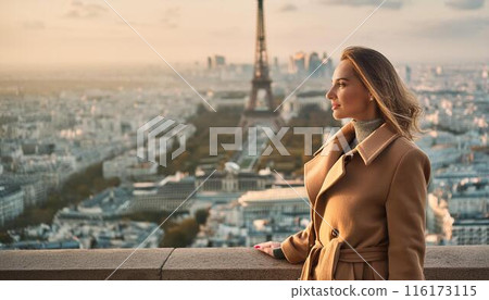 外國美女與巴黎艾菲爾鐵塔 外國美女與巴黎艾菲爾鐵塔 116173115