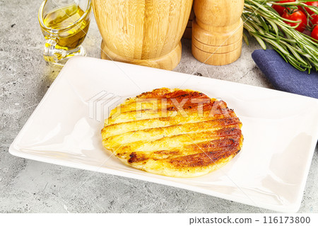 Grilled Greek traditional cheese - haloumi Grilled Greek traditional cheese - haloumi 116173800