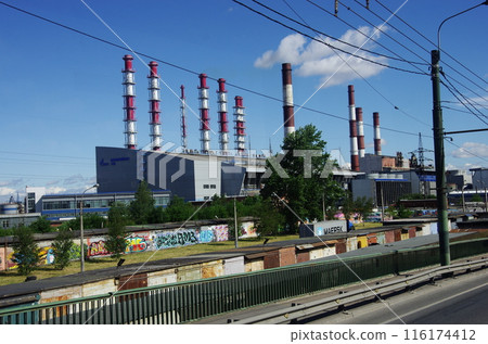 St. Petersburg industrial area St. Petersburg industrial area 116174412