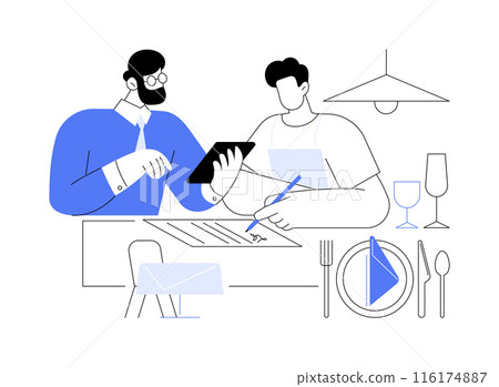 Franchise disclosure document abstract concept vector illustration. Franchise disclosure document abstract concept vector illustration. 116174887
