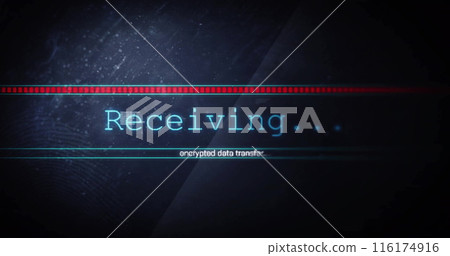 Image of text and data processing over dark background Image of text and data processing over dark background 116174916