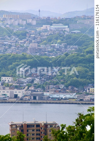 View from Takatoyama Observatory (Kitakyushu City, Fukuoka Prefecture) 116176154
