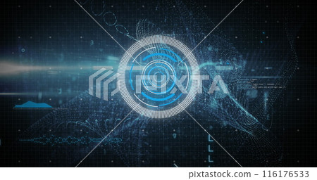 Image of text with globe and network of connections Image of text with globe and network of connections 116176533