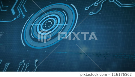 Image of text with globe and network of connections 116176562