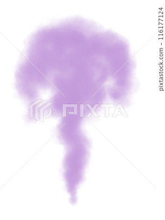 紫色的煙霧從下往上升騰 116177124
