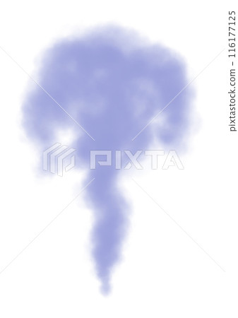 藍紫色的煙霧從下往上升騰 藍紫色的煙霧從下往上升騰 116177125