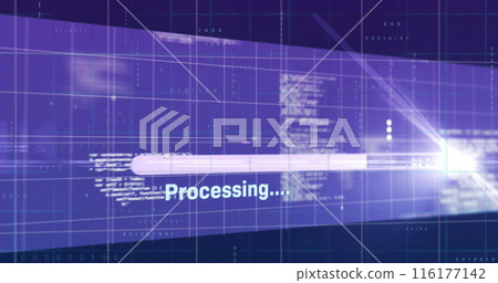 Image of data processing over 6g text Image of data processing over 6g text 116177142