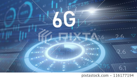 Different aspects of global business finance, including the stock exchange, data processing, and sta 116177194