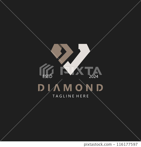 Jewelry Logo Template Design, diamond shop, accessories fashion Design elegant Jewelry Logo Template Design, diamond shop, accessories fashion Design elegant 116177597