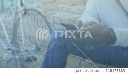 Image of network of connections and data processing over doctors Image of network of connections and data processing over doctors 116177885