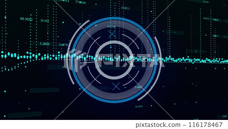 Image of scan scope over dark background Image of scan scope over dark background 116178467