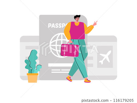 Immigration Consultant Vector Illustration with Counseling Assistance to Provide Advice to People Planning to Move in a Flat Cartoon Background Immigration Consultant Vector Illustration with Counseling Assistance to Provide Advice to People Planning to Move in a Flat Cartoon Background 116179205