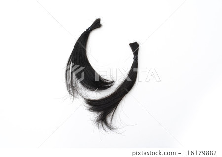 Cut black hair Cut black hair 116179882