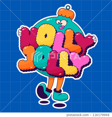 Noel color character. Noel color character. 116179948