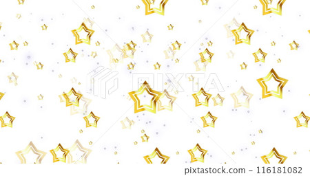 Image of stars falling over white background Image of stars falling over white background 116181082