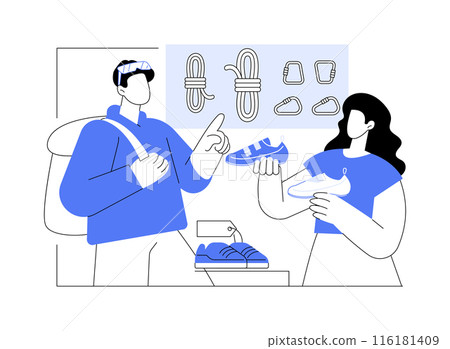 Climbing equipment isolated cartoon vector illustrations. 116181409
