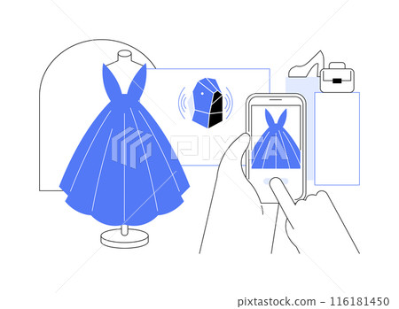 Beacons technology isolated cartoon vector illustrations. 116181450