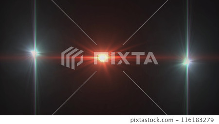 Image of light spots over black background 116183279