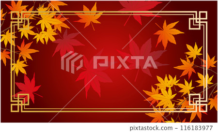 Chinese style autumn frame 116183977