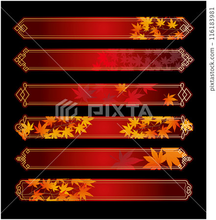 中國風秋季框架 中國風秋季框架 116183981