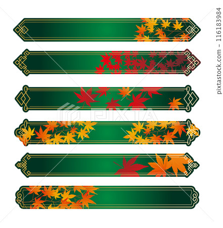 Chinese style autumn frame 116183984