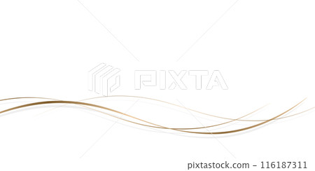 Luxurious golden curved background Luxurious golden curved background 116187311
