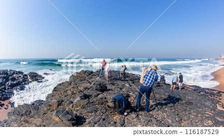 Surfing Beach Waves Photographers Waters Edge Surfing Beach Waves Photographers Waters Edge 116187529