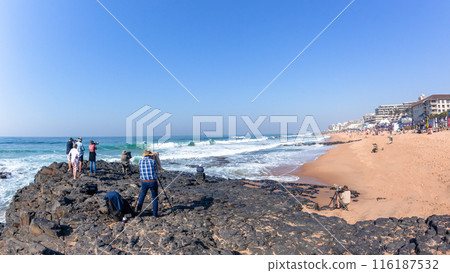 Surfing Beach Waves Photographers Waters Edge Surfing Beach Waves Photographers Waters Edge 116187532