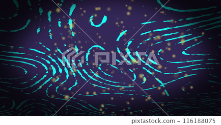 Image of glowing yellow spots on black background Image of glowing yellow spots on black background 116188075