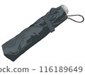 Folding umbrella stored 116189649
