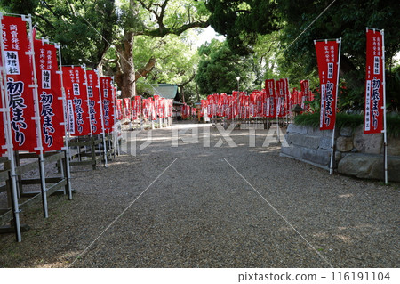 大阪市住在吉大社境內的節社草之壁神社遠景 116191104