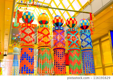 The colorful Sendai Tanabata Festival 116191629
