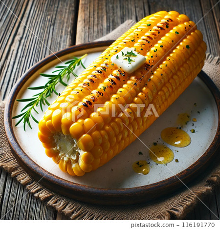 Grilled corn 116191770