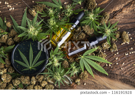 Cbd cosmetics, cannabis and medical marijuana 116191928