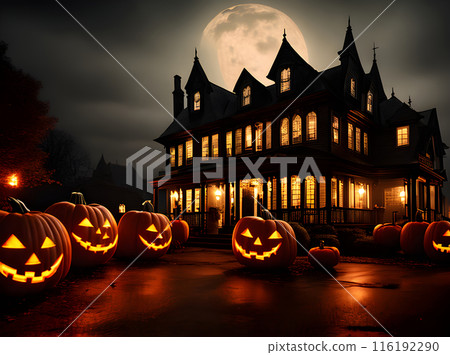 Halloween cinematic UHD K: Spooky cinematic ultraHD 116192290