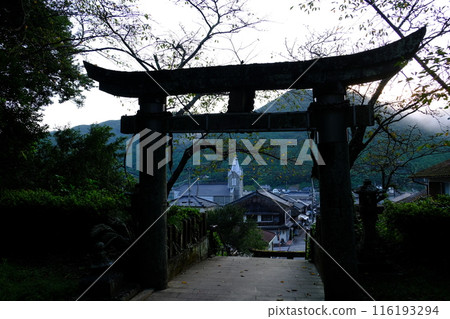 World Heritage Site, Sakitsu Village in Amakusa World Heritage Site, Sakitsu Village in Amakusa 116193294
