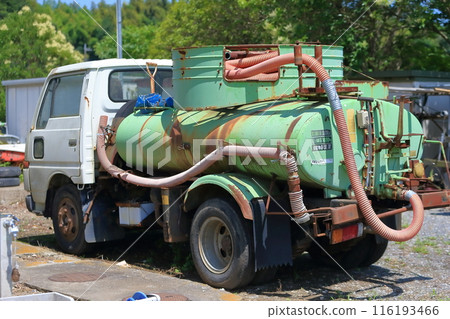 Vacuum car (sucking car) image Vacuum car (sucking car) image 116193466