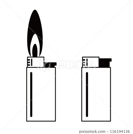 Illustration of a lighter 116194136